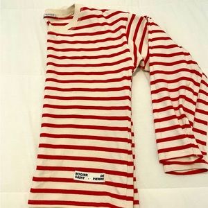 COPY - Zara sweater white and red